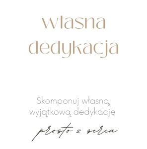 Personalizowane życzenia - stwórz własne!