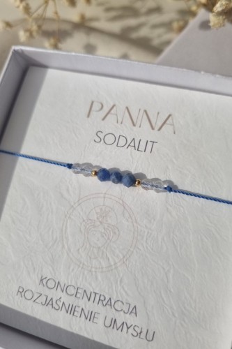 Bransoletka Zodiakalna Panna Sodalit