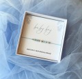 Bransoletka dla przyszłej mamy niebieska