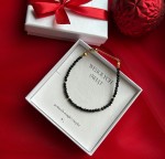 Bransoletka na Święta z ONYKSEM  z klasycznym zapięciem 