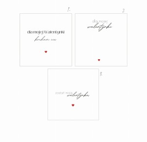 Życzenia Walentynkowe + DOWOLNA BRANSOLETKA 