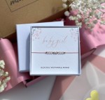 Bransoletka Baby Shower - dziewczynka