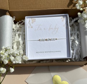 Bransoletka prezent na Baby Shower