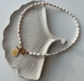 Naszyjnik choker z perłami