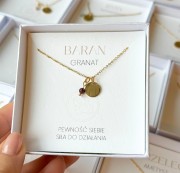 naszyjnik zodiakalny baran granat - bordowy.jpg